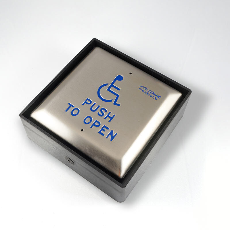 Door Opener Wireless Push Pad Handicap Symbol